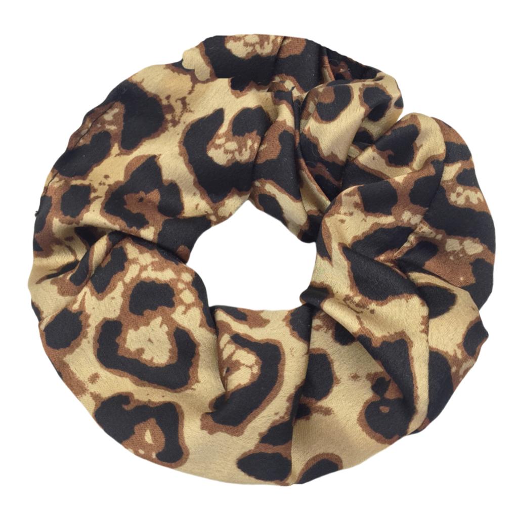 Leopard Print Scrunchies Hair Tie Hair Rope High Elasticity Elastic Hair Band Ponytail Holder Elegant Women Hair Accessories
