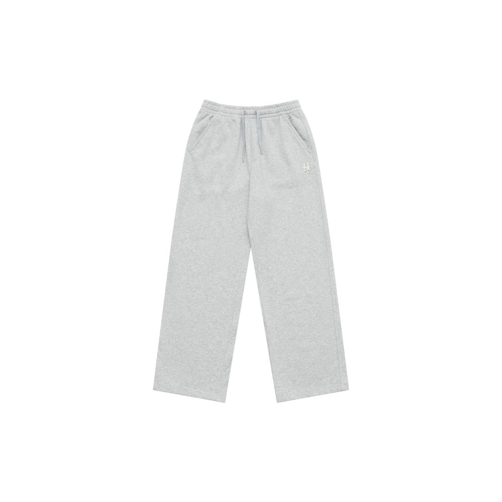 New MLB Basic Collection New York Mets 25FW Knitted Sweatpants Unisex Standard Heather Gray 3APTB0254-09MGS