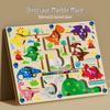 Children's Magnetic Bead Maze Toy: Educational Pen Control, Counting & Color Recognition Aid
