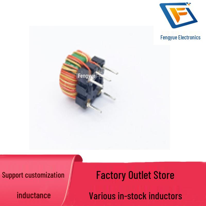 Double Insulated Common Mode Choke - 22 Turns, 1.4mH, T10x6x5, Ferrite Core with Base Decoupling Transformer