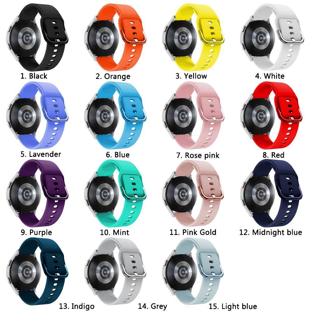 22mm/20mm  Strap for Samsung Galaxy Watch 5 3 4 40mm 44mm 46mm 45mm 42mm Gear S3/S4/S2 Frontier Sport Active 2  for Huawei Watch for Buckle Bracelet