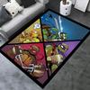 1pc Turtles,Heroes,Mutant Office Carpet Soft Polyester Entrance Carpet Washable Non Slip Machine Was