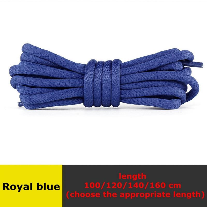 1 Pair Rainbow Shoe Laces for Sneakers Round Shoelaces Boots Shoelace Women Man Colorful Tennis Shoestrings Shoes Accessories