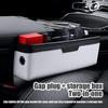 Seat Storage Box Leather Storage Box For Front Seat Car Interior Accessories Multifunctional Between Seat Car Organizer For