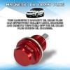 Car Magnetic Oil Drain Plug with Crush Washer Gaskets, M14×1.5 Aluminum Oil Pan Drain Plug Repair Kit, Oil Drain Nut Bolt Compatible with Ford,