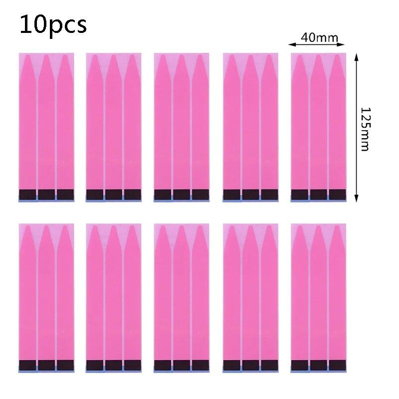 10pcs Stretch Glue Seamless Double-sided Tape  Battery Sticker Adhesive Strips For Mobile Phone
