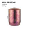 Pure Titanium Double Wall Insulated Travel Mug Coffee Tea Water Outdoor Use Men Women Kids