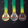 Marathon Gold Winner Award Medals With Neck Ribbon 3D Running Runner 1St 2Nd Trophy Various Sport Souvenir Prize Gift Customized