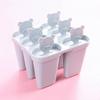 6-Slot-Eisform DIY Cream Lolly Pop Tray Maker Mold Pan Kitchen