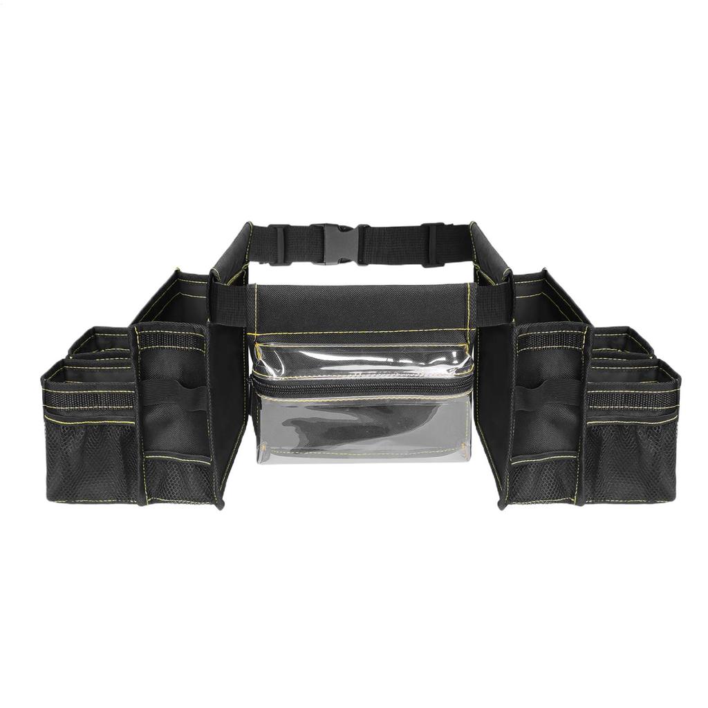 Gardening Tool Belt Adjustable Waterproof Waist Belt Bag Toolbelt With Multiple Pouches Housekeeping Apron For Plumbing