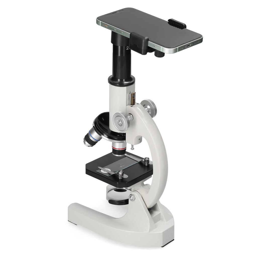 64X 2400X Monocular Optical Microscope School Children Science Experimental Biology Teaching Microscope