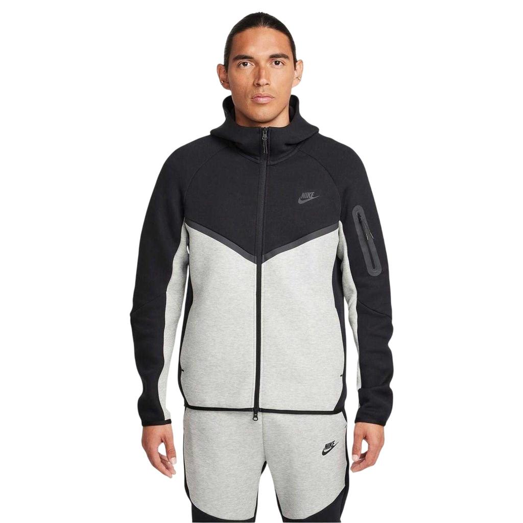 Nike Herren Tech Chevron Kapuzenpullover mit durchgehendem Reißverschluss
