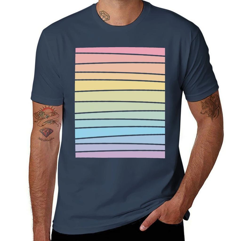 Rainbow Shards Tshirt Holiday Vacation Tee Shirt