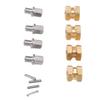 4 Pcs 12mm RC Hex Hub Extension Electrophoresis Treated Hex Drive Adapter Spacers for 1Celsius10 RC Crawler
