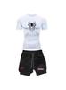 2025 Men's Spider Print Quick-Dry Fitness Set: Breathable Running Shorts & Sportswear