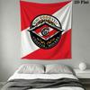 Spartak Moscow Charge Wall Hanging Printed Fabric Blanket Decorative Tapestries for Bedroom Living Room Home Decor
