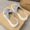 Fashion Anti-skid T Strap Woman Summer Slippers Sandals Ladies Tennis Shoes Bath Slippers Sneakers Sports Athletics Trainners