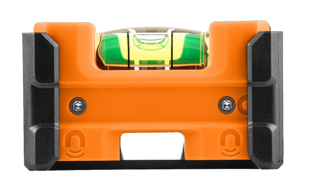 Taschenwasserwaage mit Gürtelclip