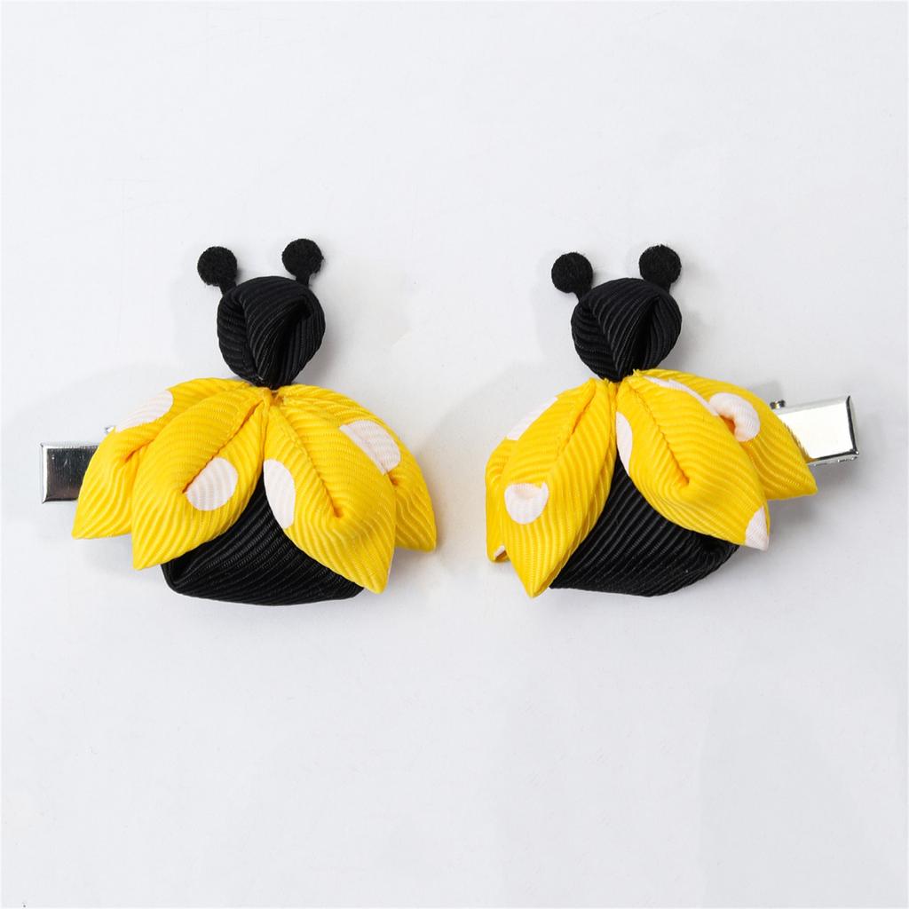 Girls Hair Clip Ladybird Women Kid Hairgrips Colorful Headdress Barrettes Beetle Shape Sweet 2000s Girls Hairpins