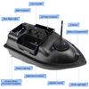 Angelköderboot GPS-Funktion Drahtlose Steuerung LCD-Anzeige 5200mAh RC Fischfüttererboot