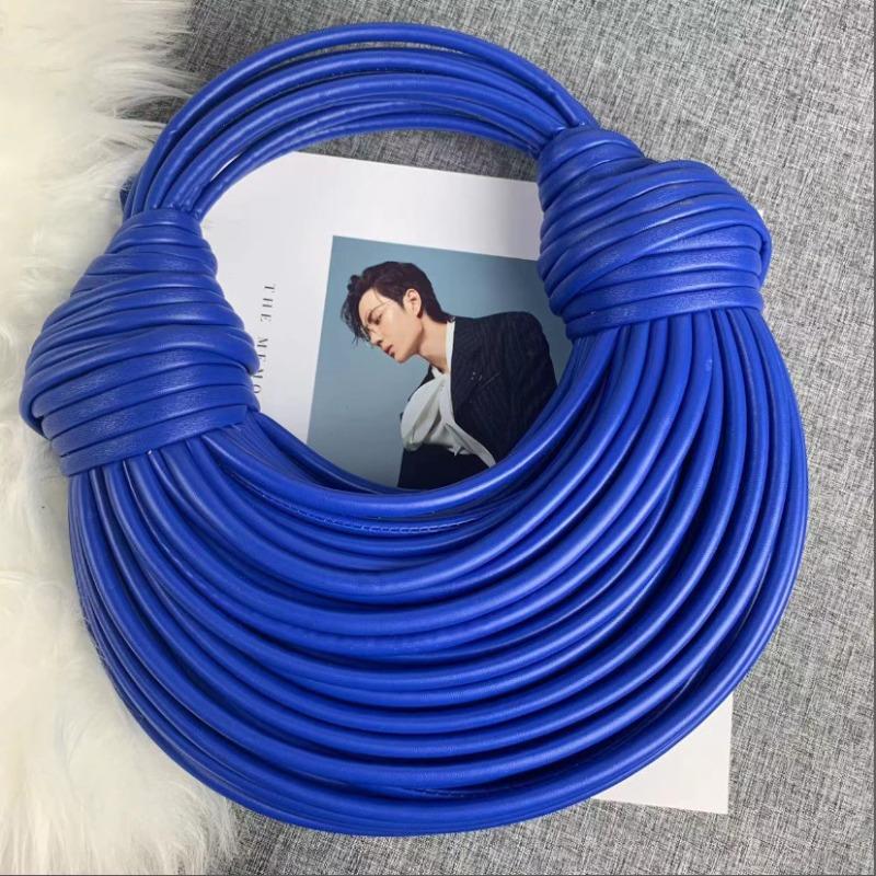 Heiß verkaufende neue Mode Nudeltasche personalisiertes Design vielseitige Knödeltasche handgewebt geknotete Schulter Damentasche