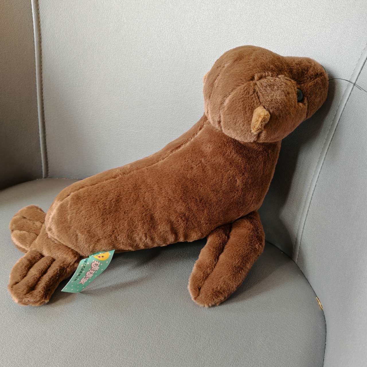 

Хорошее качество плюшевые игрушки морской лев милая подушка морской лев милый кулон домашний декор подушка 33CM