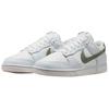 Nike Dunk Abrasion Resistant Low top Skateboard Shoes Unisex Silver White IM3371-030