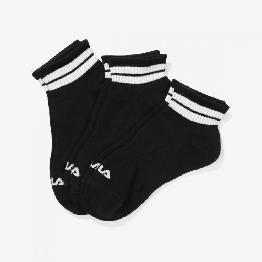 Fila Ankle Socks 3 Pack blacks/260