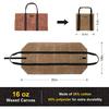 Firewood Carrier, Log Carrier for Firewood, Wood Carrying Bag for Firewood, Firewood Carriers with Handles for Fire Pit, Camping, BBQ Barbecue,