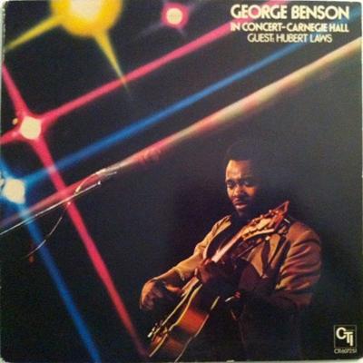 LP Record GEORGE BENSON GUEST HUBERT LAWS  In Concert  Carnegie Hall RVG87732 1976 US Jazz Used