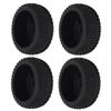 4Pcs RC Car Tire 112 mm Diameter Rubber Tire Plastic Hub Universal RC Car Wheel Tire for 1 8 Models