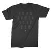Men's From Ashes To New Stacked Logo Tee T-shirt  Black