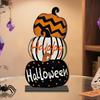 Yousheng Halloween Ornament 2D Acrylic Skeleton Decoration for Home Office Cafe Studio Scary Horror Skeleton Sculpture Party Prop Table Ornament Gifts