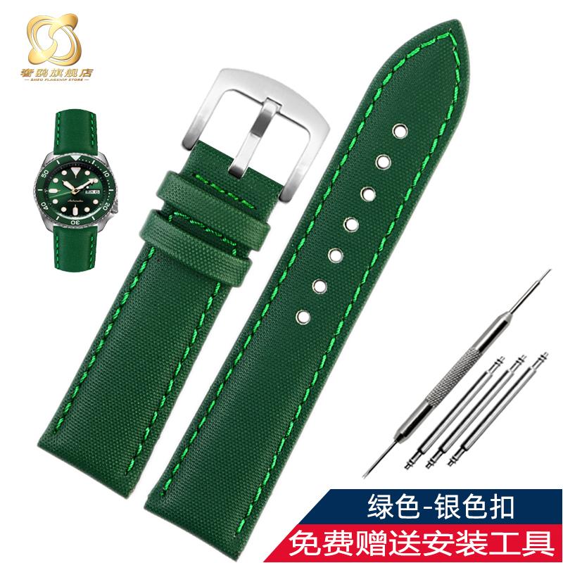 Cinturino Orologio 20 22mm Per Tag Heuer Racing F1 Car Calila seiko mido Citizen Nylon pelle di mucca Fondo Rilascio Rapido Cinturino Orologio bracciale