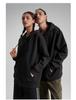 Custom Men's 330g Regular Fit Zip-Up Hoodie with Logo Print