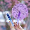 Magnetic Plastic Handle Chinese-Style Shell Fan Shell-Shaped Dance Fan  Summer