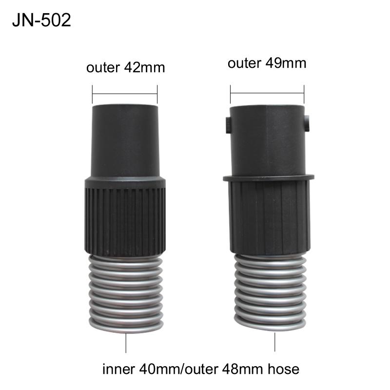 Jeno 502 vacuum cleaner handle hose sets  lenght 2.4m 40mm/48mm threaded hose  handle host connector vacuum cleaner parts