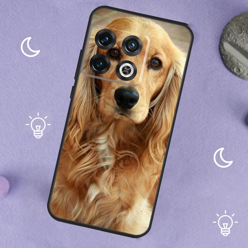 Cocker Spaniel Dog For OnePlus 15 13 12 11 13R 12R 10R 13T 10T 8T Case For OnePlus Nord 5 CE 3 2 4 Lite N20 N30