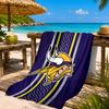 Vikings Teamgeist Strandtuch, Schnelltrocknend, Pflegeleicht, Geeignet für Fitness und Strandurlaub, Sport-Essential