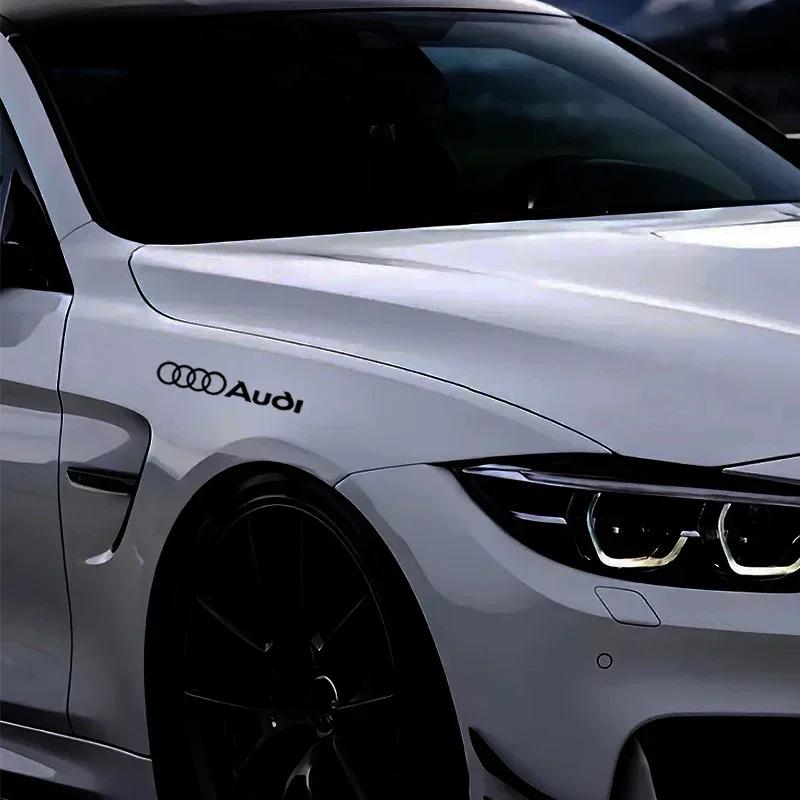 Car Styling Body Door Window Decoration Sticker For qwe12 Sline quattro A1 A2 A3 A4 A5 A6 A7 A8 8P B6 B7 B8 Q3 Q5 Q7 RS S1 S2 S3