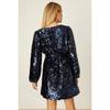 Dorothy Perkins Womens/Ladies Sequin Wrap Mini Dress