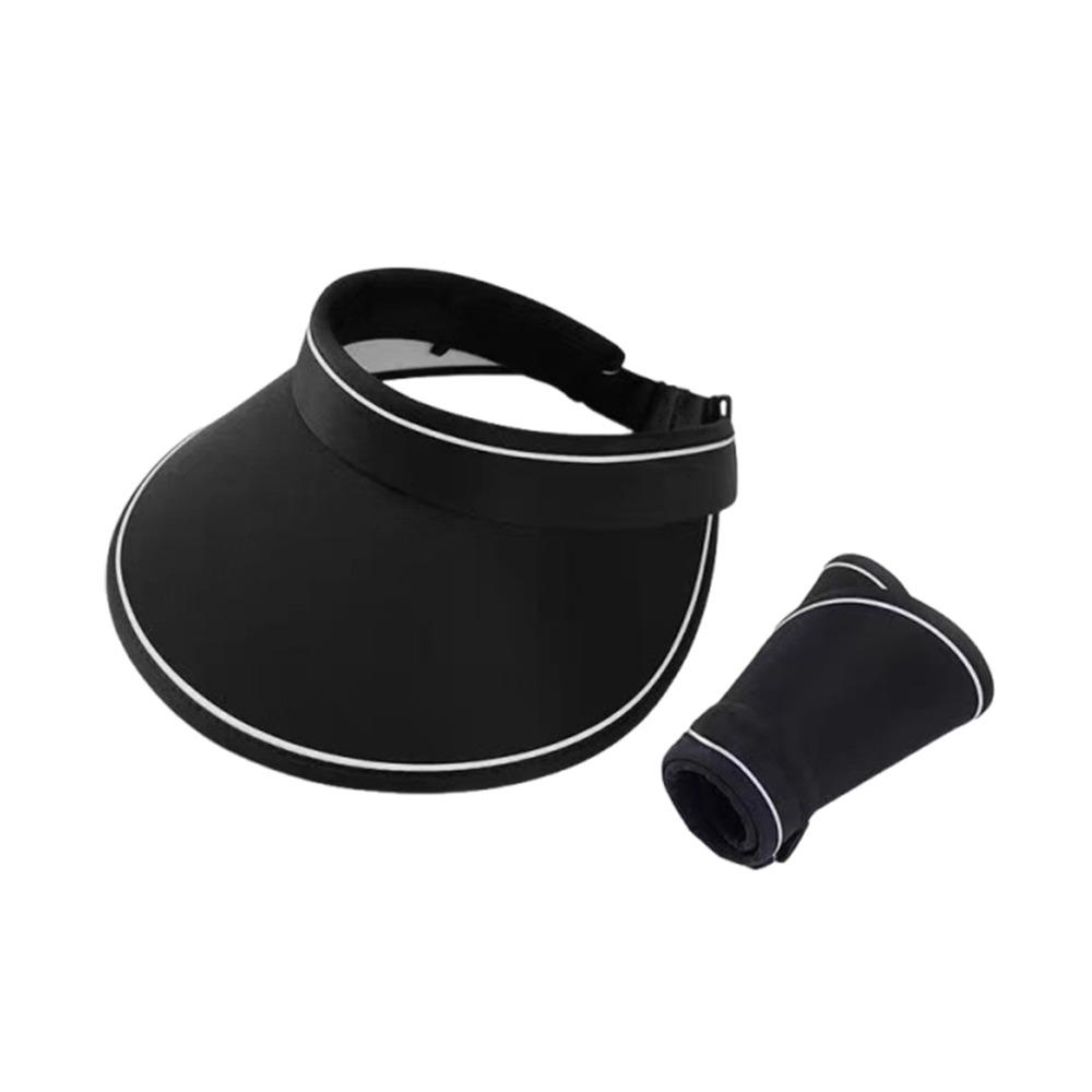 Empty Top Visors Cap Foldable Baseball Cap Fashion Beach Hat Men Women