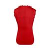 Women’s Sleeveless Lace Crochet Tank Top Square Neck Floral Hollow Out Blouse Scalloped Hem Casual Summer Shirt
