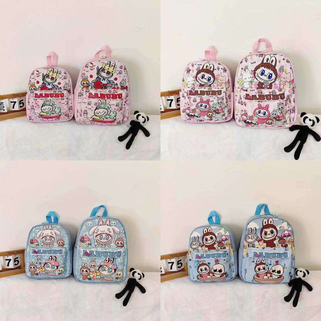 Kids Backpack With Lightweight Nylon Material For School Education Characters Included)**