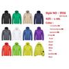 2024 New Fleece-Lined Men's Hooded Stand Collar Feather Cotton Jacket for Autumn and Winter