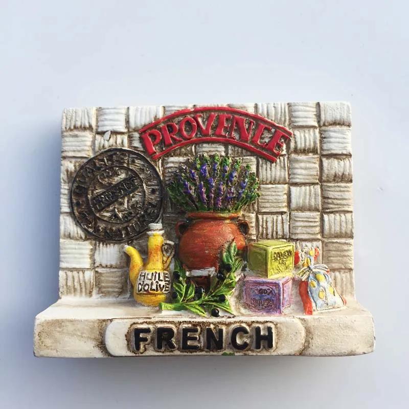 Frankrijk Reizende Koelkaststickers Provence Menton Lyon Toerisme Souvenirs Koelkastmagneten Huwelijksgeschenken Woondecoratie Ambachten