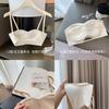 Strapless Two Wear Tube Top Underwear Women's Non-slip and Anti-sagging Comfortable Gathering U-shaped Beautiful Back Bra Cover Pure Desire Wind