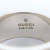 GUCCI Branded G Ring Silver925 #5.4(US Size) 7.1g Women Used