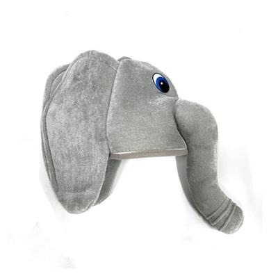 Long Trunk Cute Elephant Hat Plush Fabric Cartoon Costume Cap Unisex Plush Animal Hat  Easter