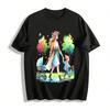 Floral Mom Toddler Stroller Walk Graphic Casual Top Pure Cotton T-shirt